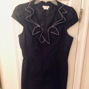 Dark Denim Blue 3/4 Length Dress